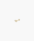 Single Celeste Lab Grown Diamond Triad Stud