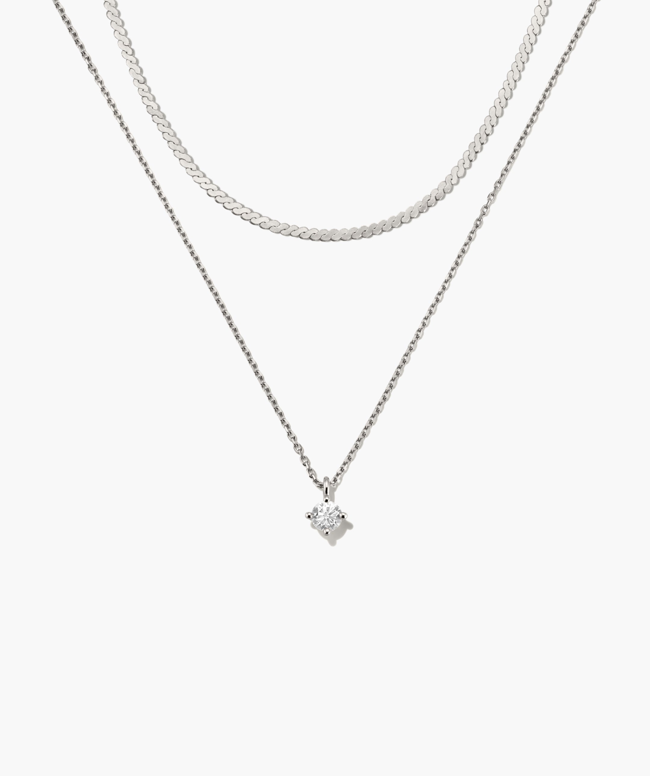Lab Grown Sapphire Necklace Bundle