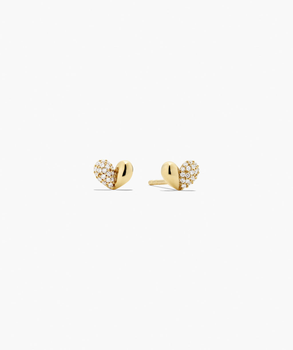 Better Half Heart Studs