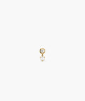 Piercing Studio - Lab Grown Diamond Pearl Drop Stud