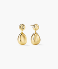 Organic Dôme Pebble Earrings