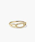 Pavé Diamond Oversized Curb Ring