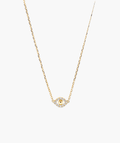 Pavé Diamond Evil Eye Necklace