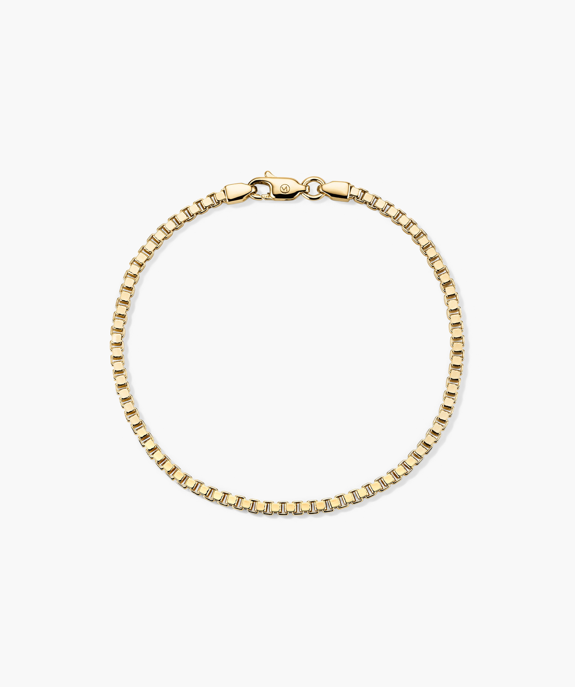Square Box Chain Bracelet