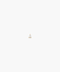 Single Pear Diamond Stud