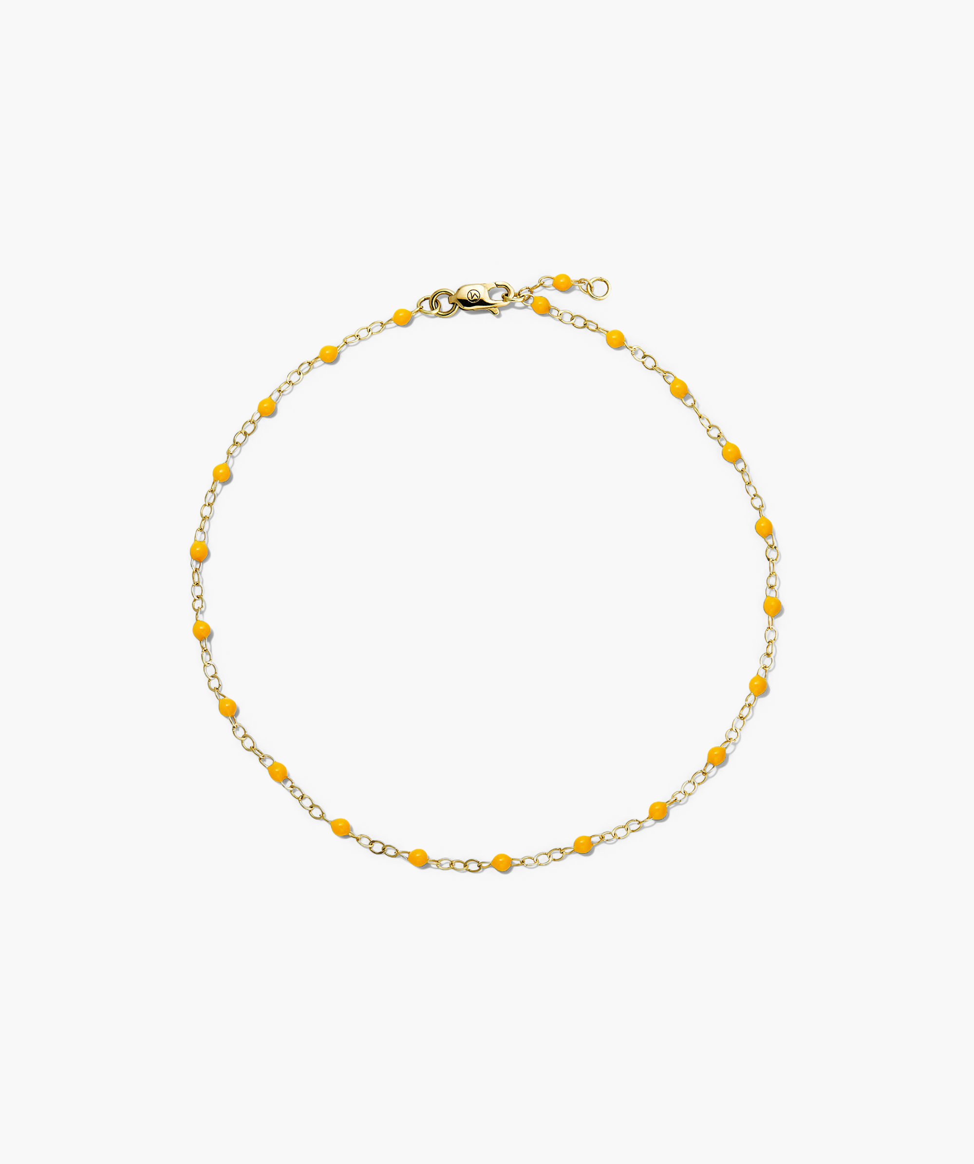 Enamel Spheres Anklet