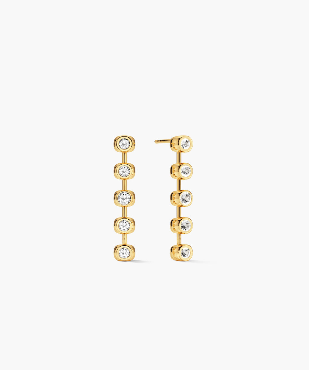 Zina Tennis Earrings