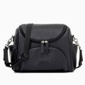 Babymel Lenni Vegan Leather Compact Changing Bag - Black