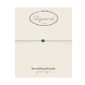 May Birthstone Wishing Bracelet with Emerald