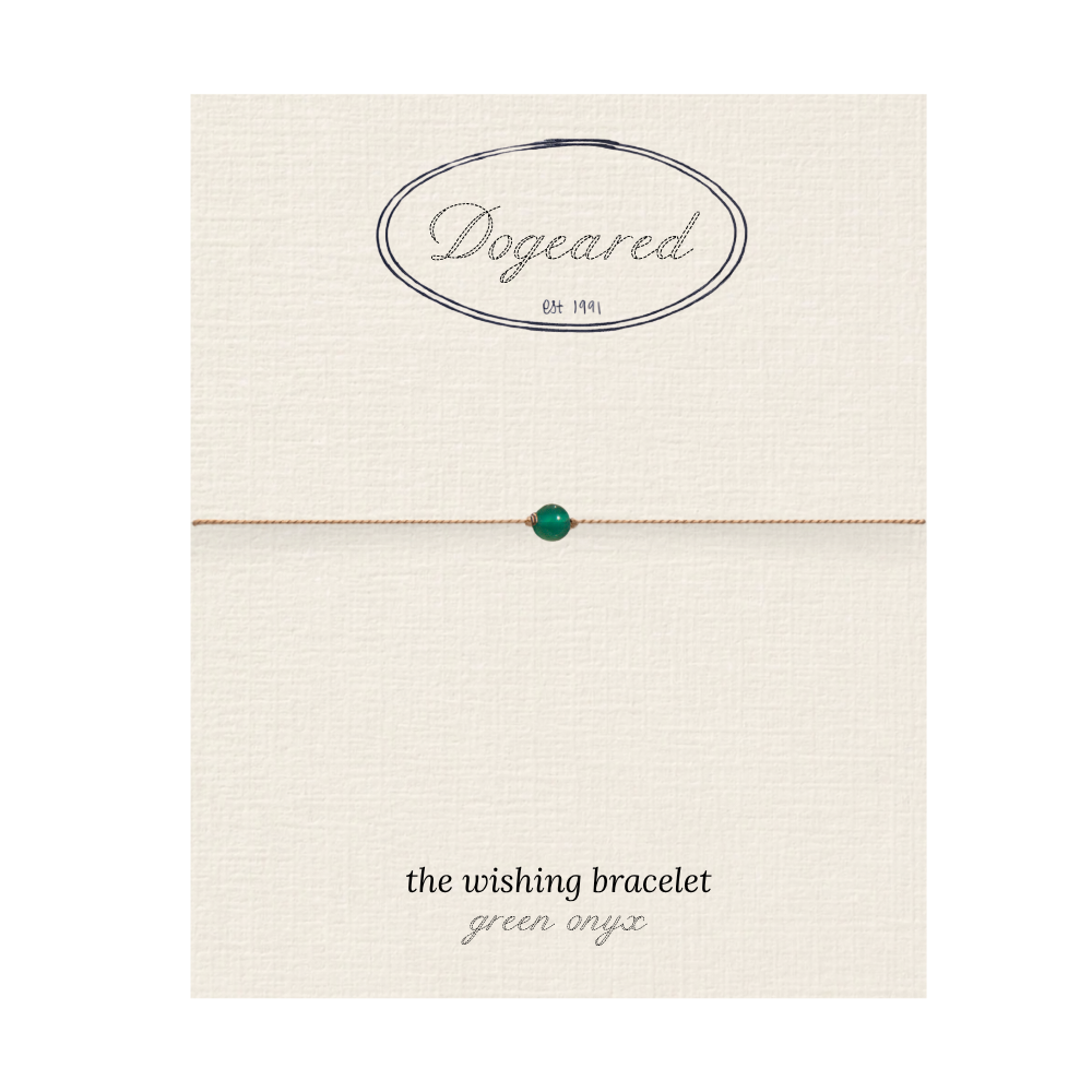 May Birthstone Wishing Bracelet with Emerald