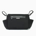 Storksak Stroller Organiser Luxe - Black & Silver