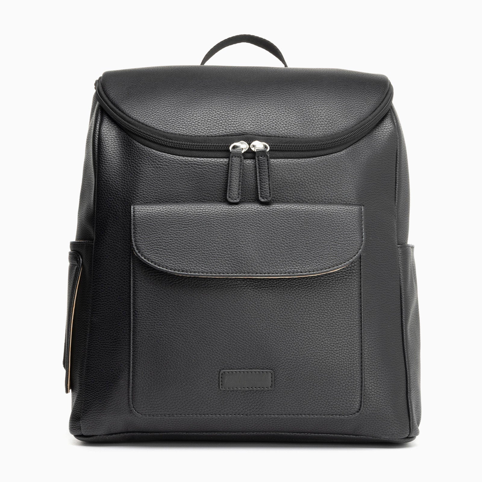Babymel Lennox Vegan Leather Convertible Changing Backpack - Black