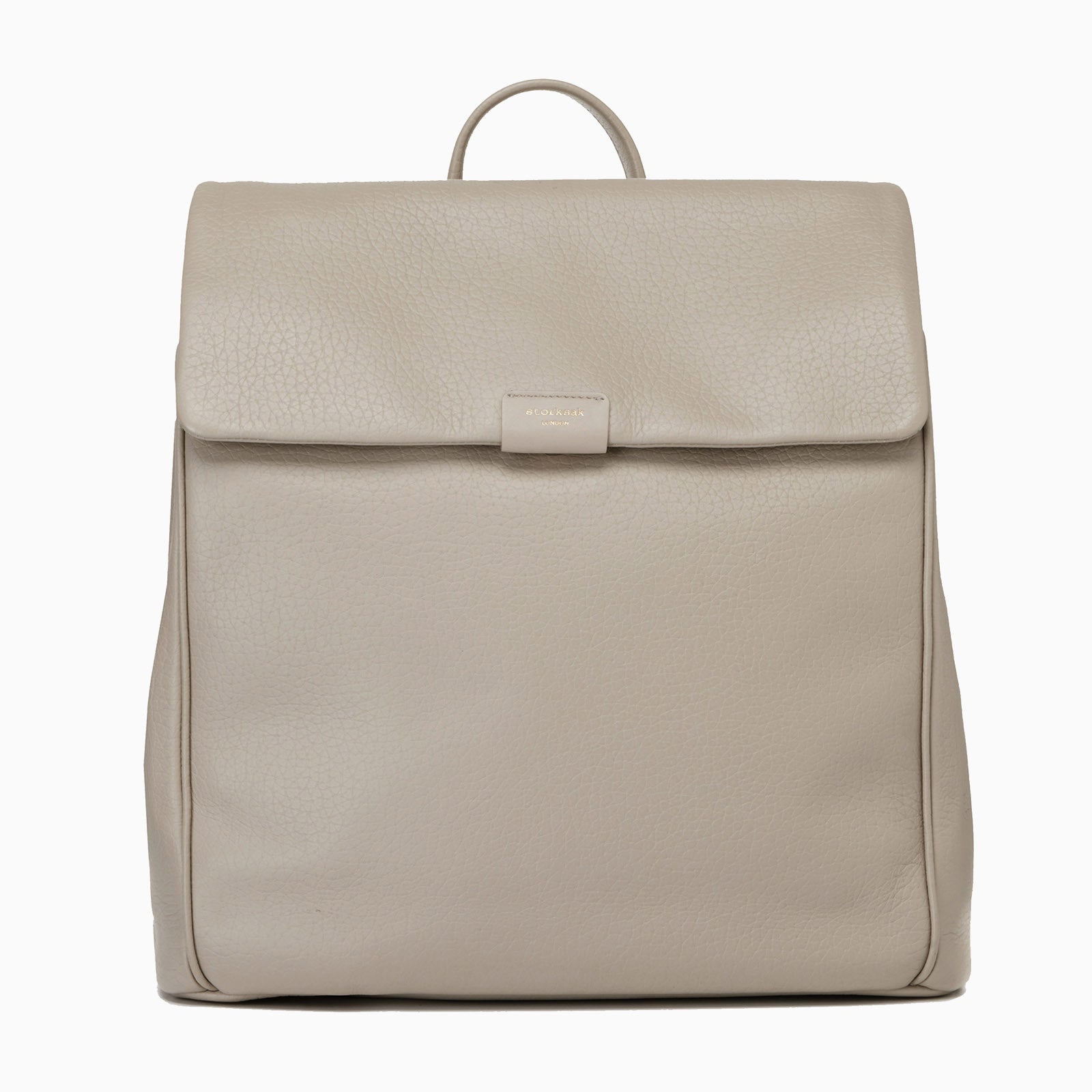 Storksak St James Changing Bag Leather - Taupe