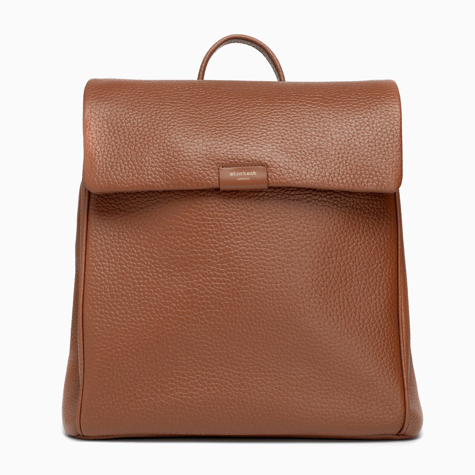 Storksak St James Changing Bag Leather - Tan
