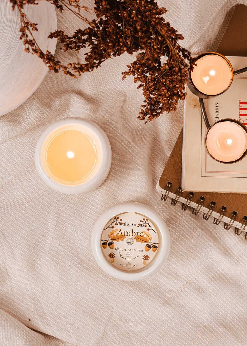 Ambre - Reusable Candle