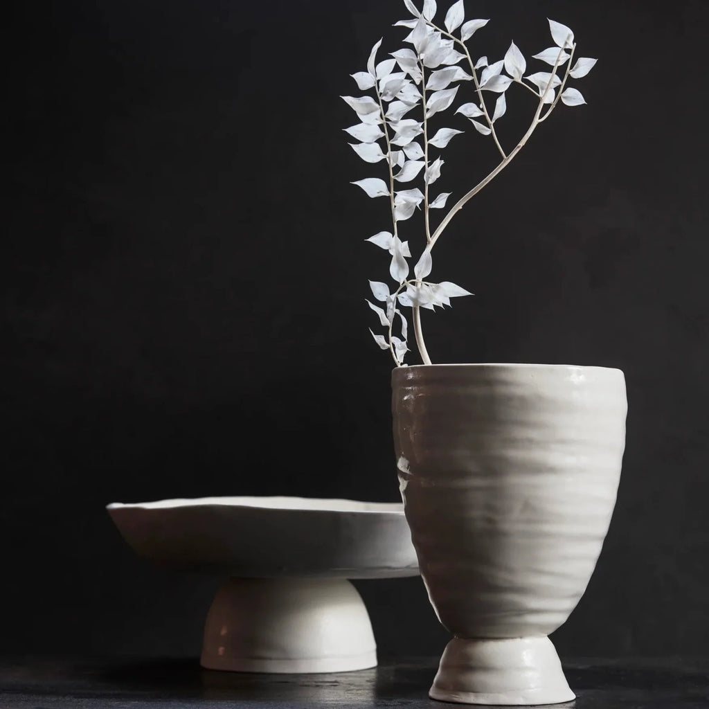 Bare Pedestal  Vase