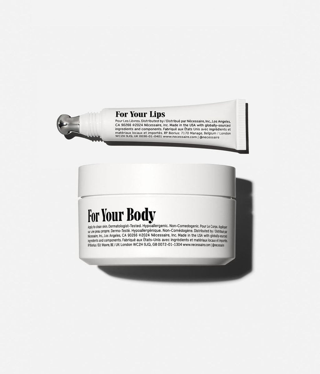 The Body-Lip Moisture Duo