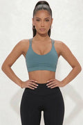 Criss Cross Back Sports Bra