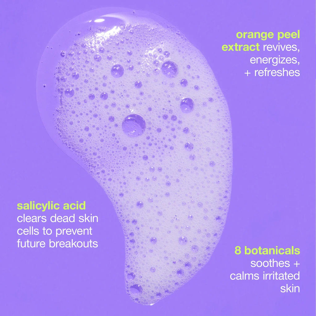 breakout clearing foaming wash