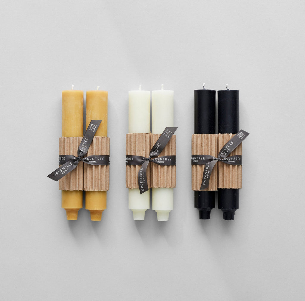Beeswax Columns Candles