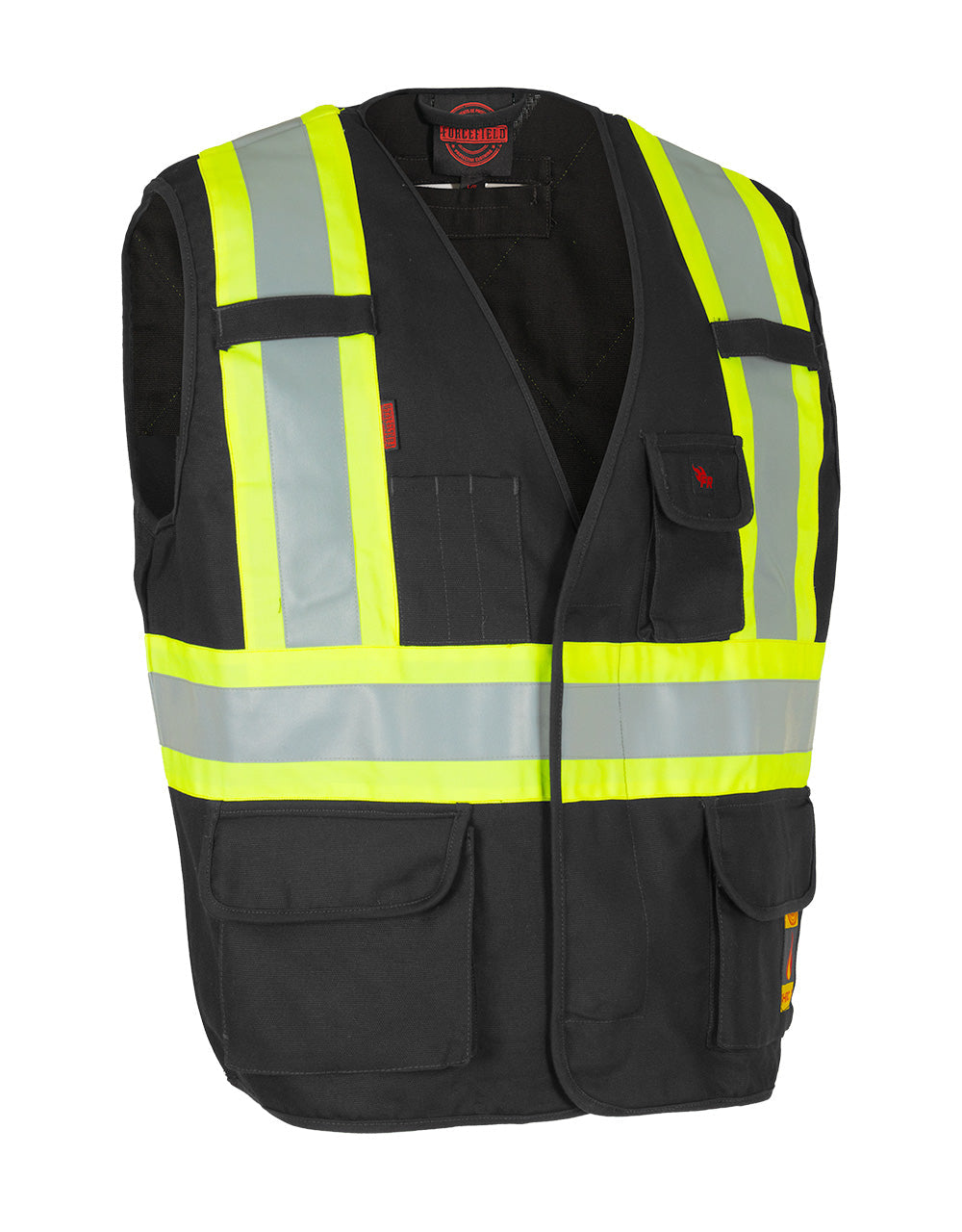 Forcefield Fire Resistant (FR) Cotton Duck Hi Vis Safety Vest