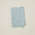 Simple Linen Throw - Sky