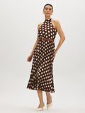 Polka Dot Halter Dress