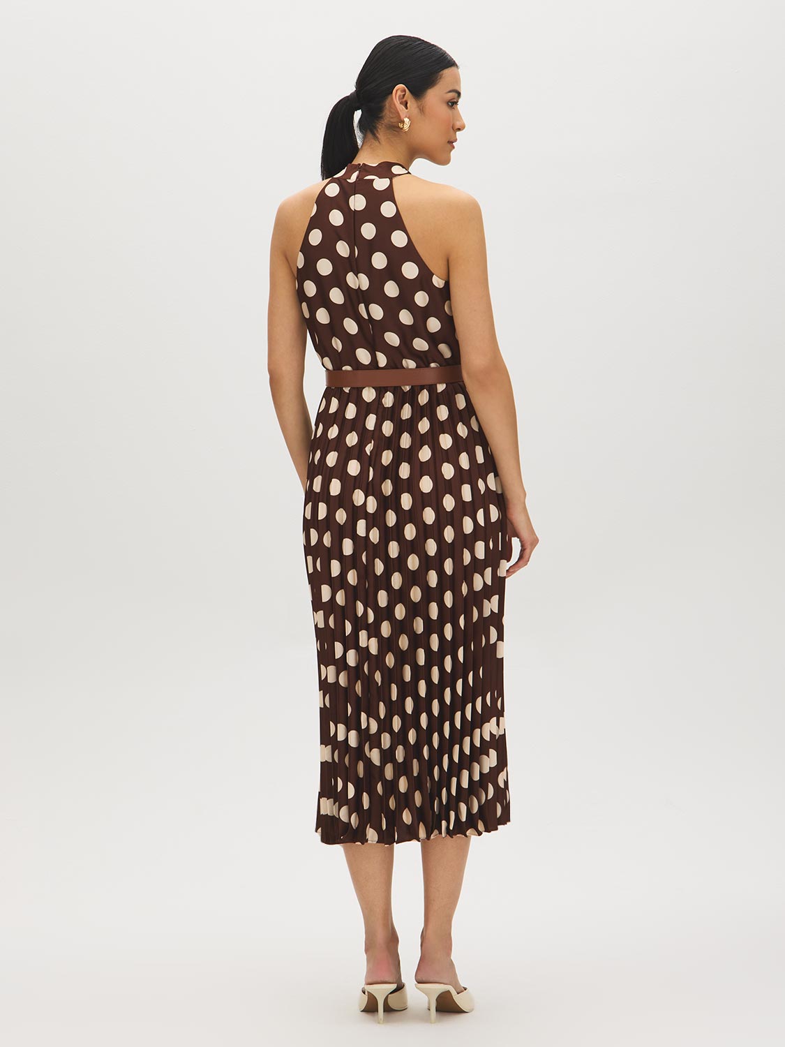 Polka Dot Halter Dress