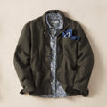 Ramie Chore Coat - Olive
