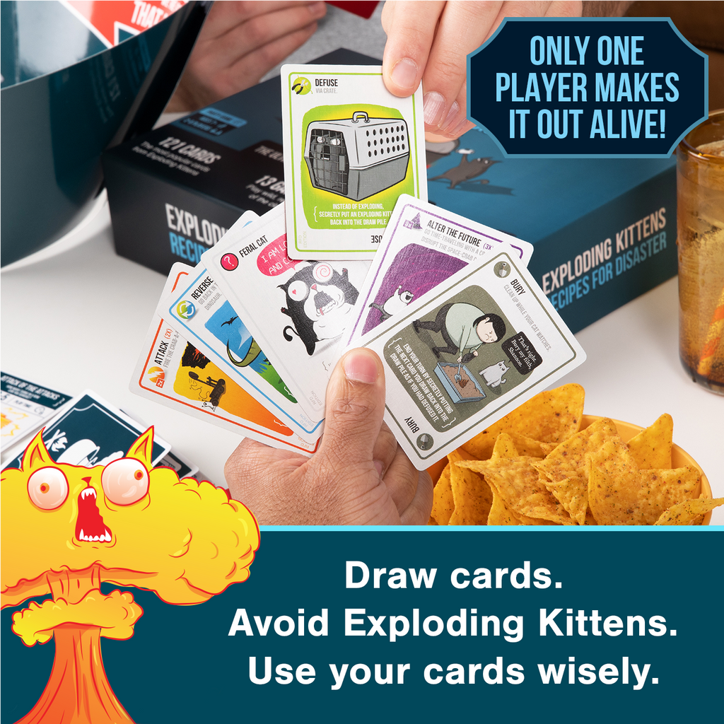 Exploding Kittens: Recipes for Disaster
