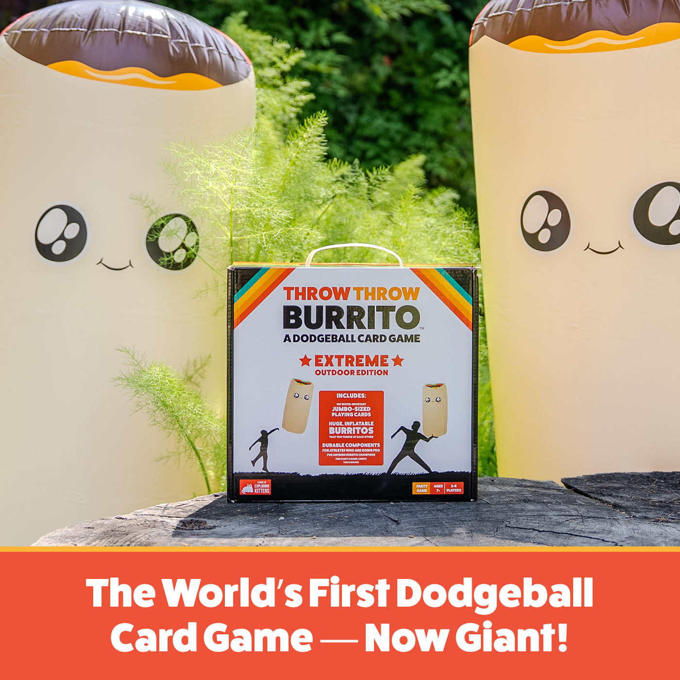 Throw Throw Burrito: Extreme Outdoor Edition