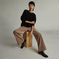 The Everyone Cashmere Crew | Black