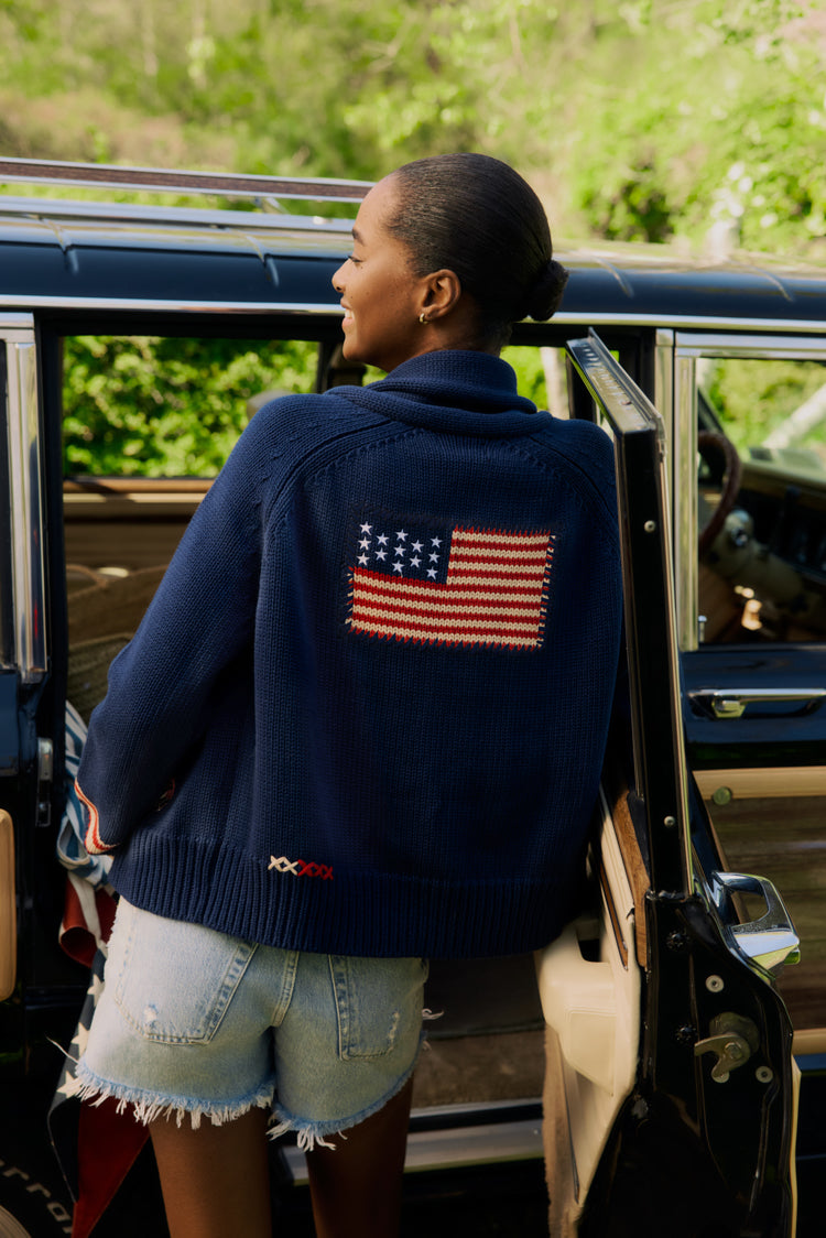 Americana Fireworks Liberty Cardigan