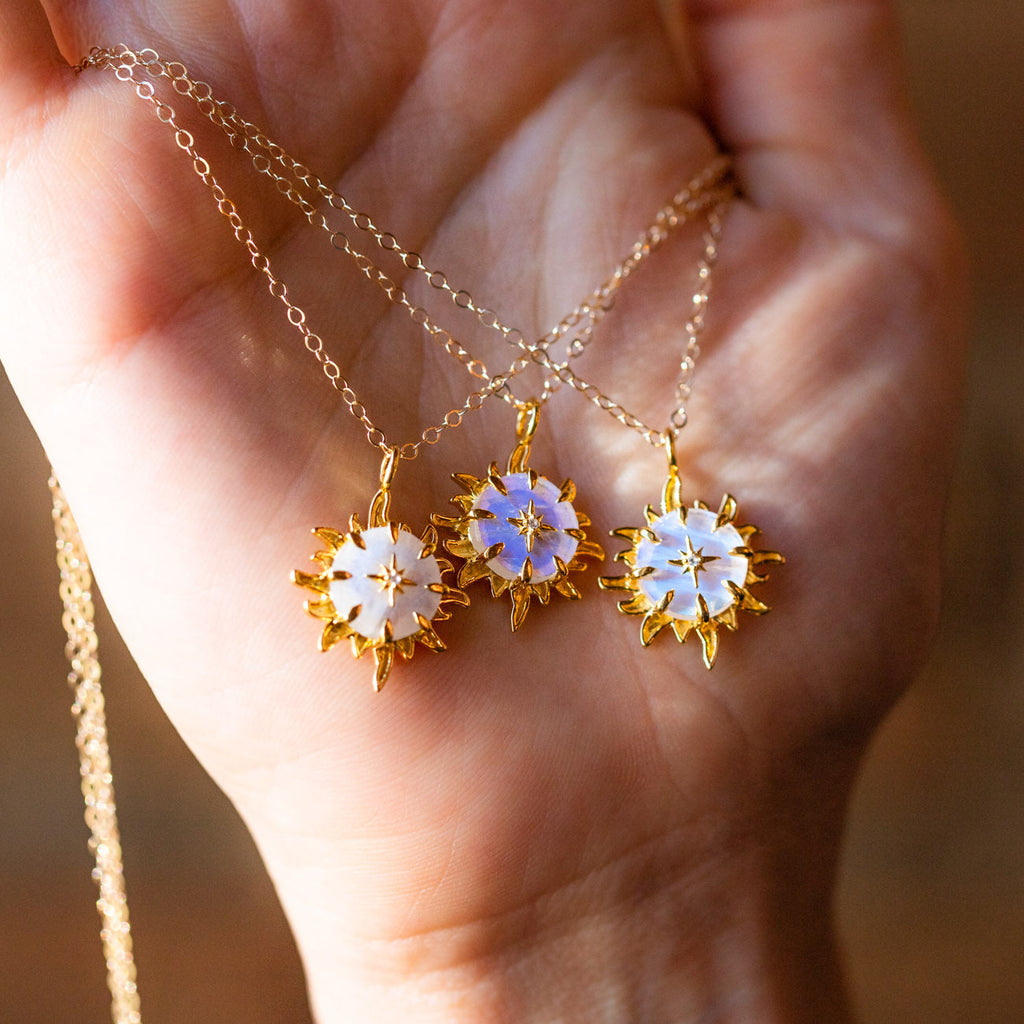 "You Are My Forever Sun, Moon & Star" Pendant