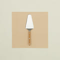 Teak Tart Slicer