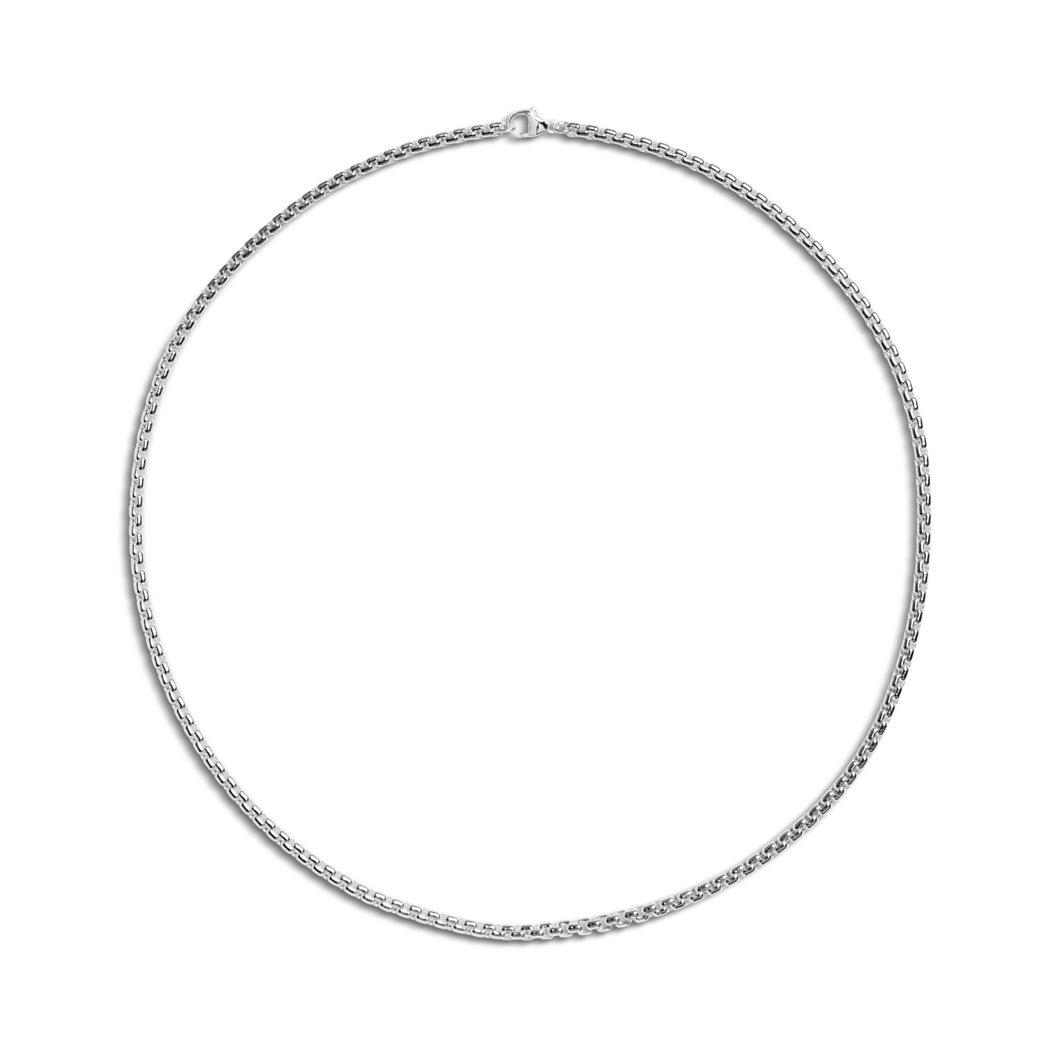 4mm Box Chain Necklace