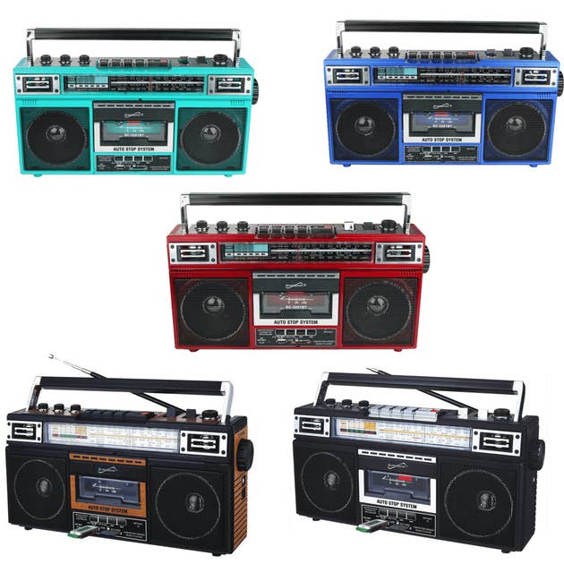 Supersonic 4 Band Bluetooth Radio & MP3 / Cassette Player