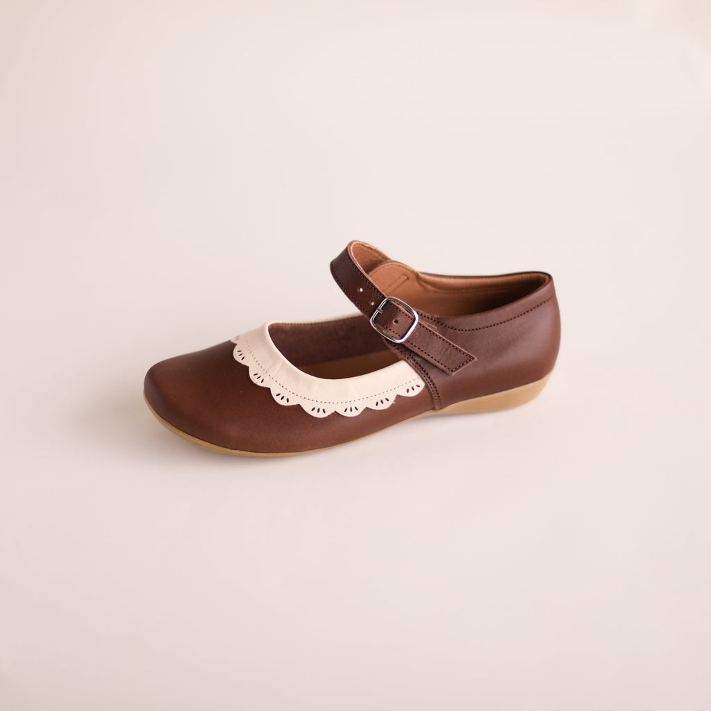 Espresso Marily Mary Janes {Women's Leather Shoes}