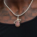 Miami Heat Official NBA Logo Pendant