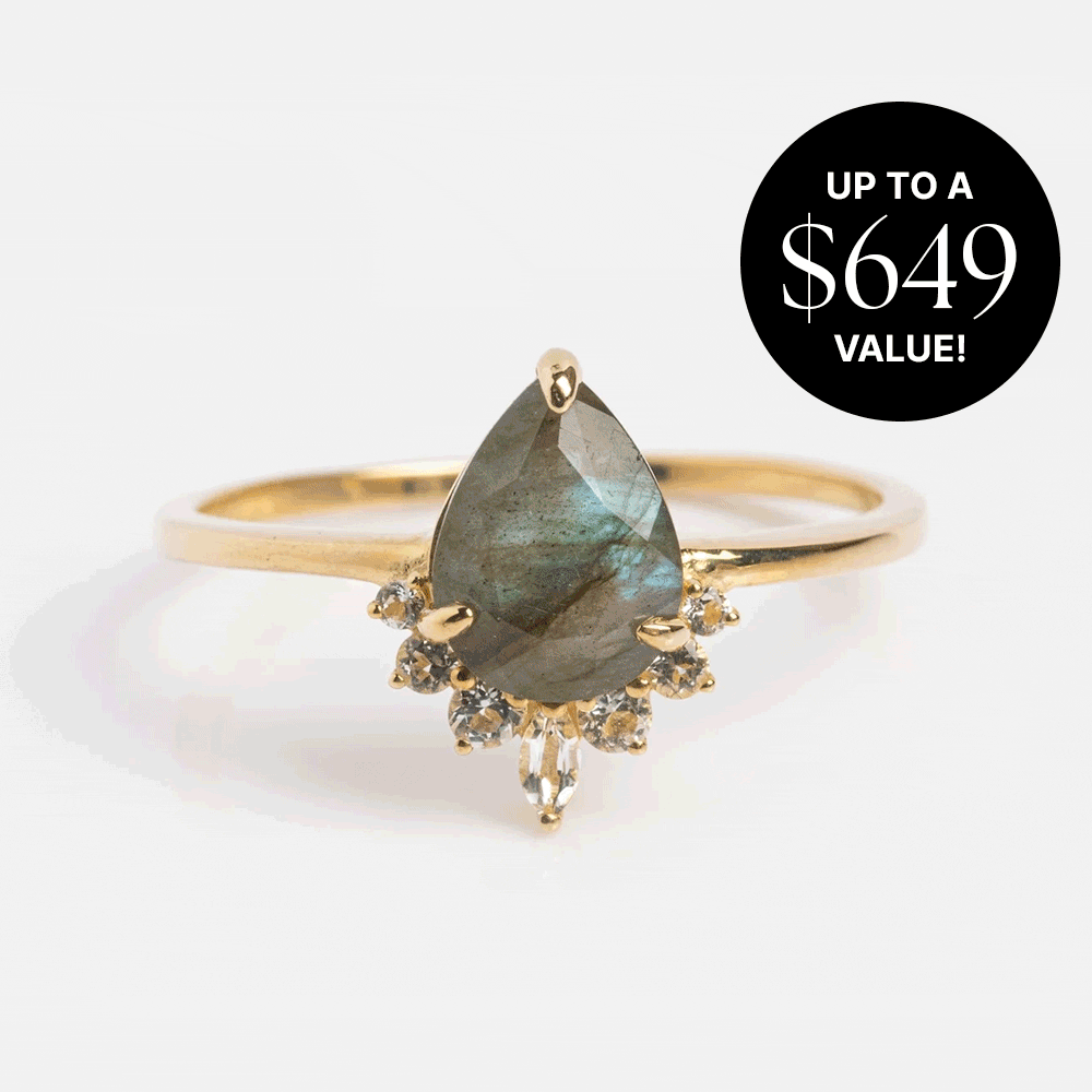Solid Gold Surprise Ring