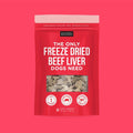 The Only Freeze Dried Beef Liver Dogs Need