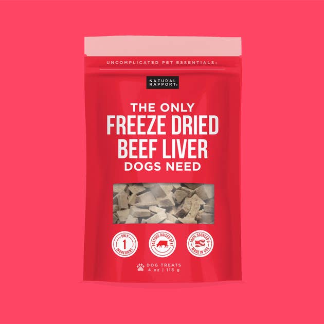 The Only Freeze Dried Beef Liver Dogs Need
