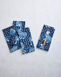 Tiger Queen - Set of 4 Napkins - Indigo
