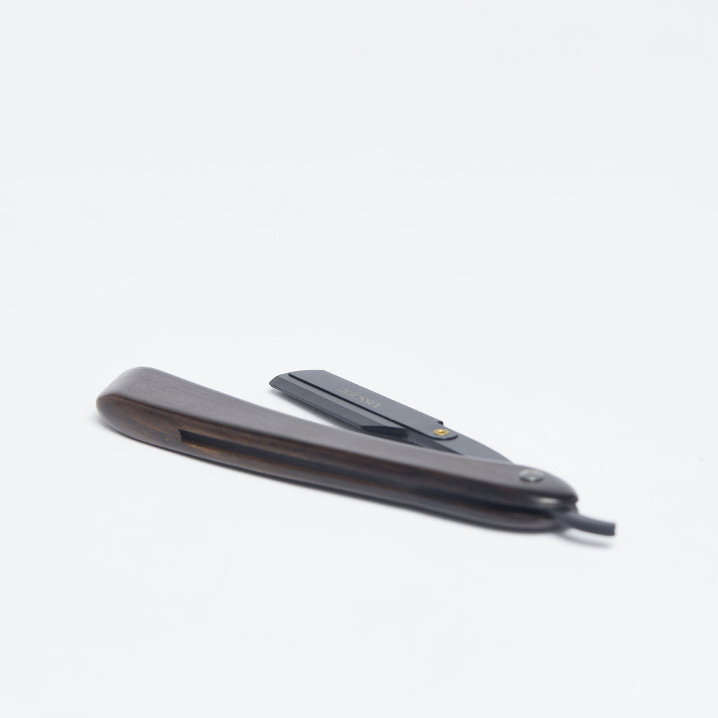 Black Sandalwood Straight Razor