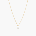 Mini Pearl Pendant Necklace
