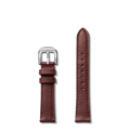 18mm Merlot Leather Watch Strap - Merlot