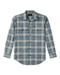 Twin Lakes Sport Shirt - Blue / Gray Plaid