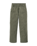 Women's Canvas Work Pants - Dark Olive