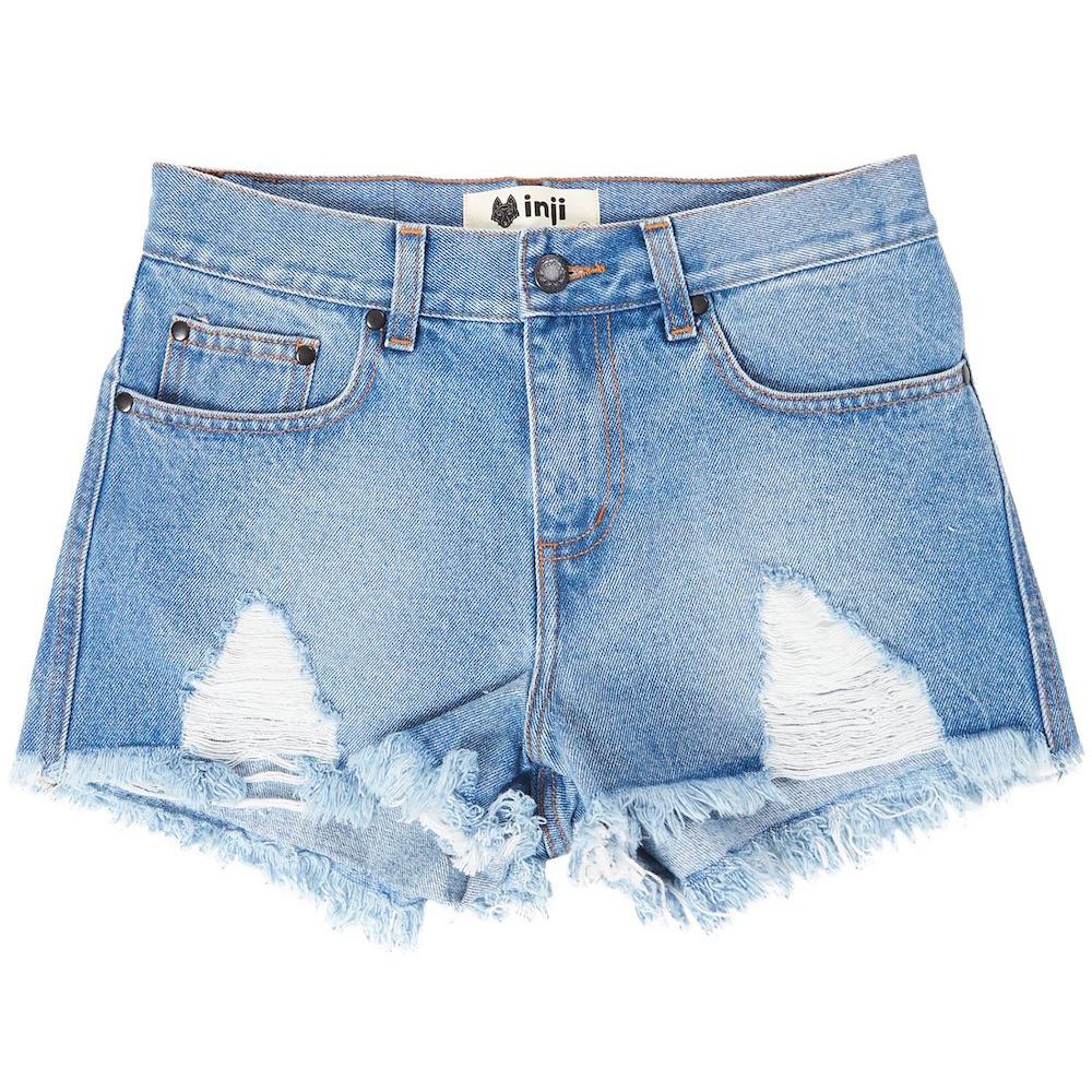 Dusty Denim Shorts (Womens)