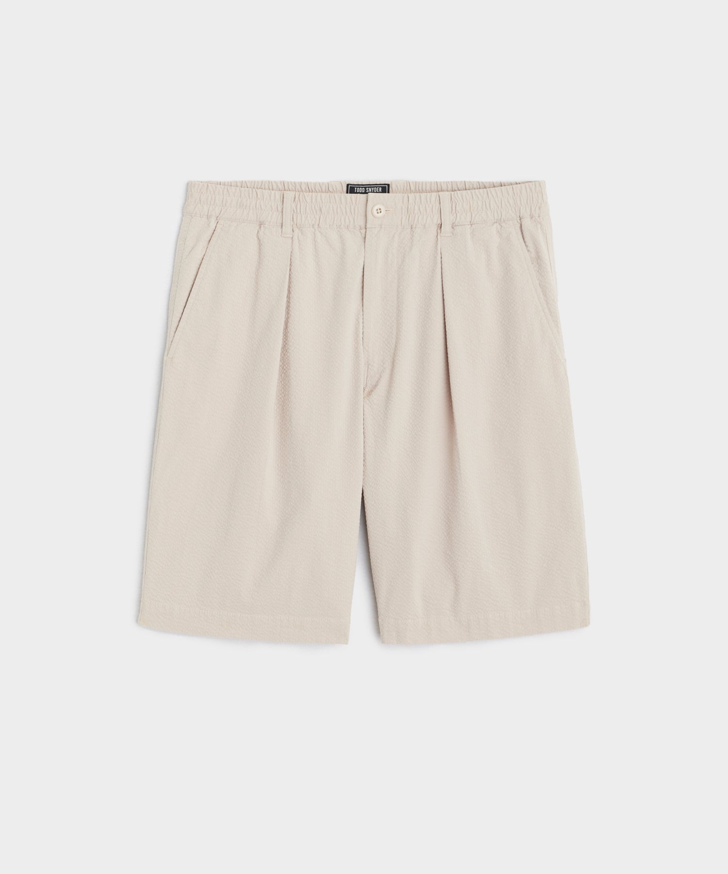 10" Relaxed Seersucker Short
